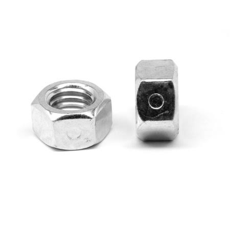 9/16 inch-12 Coarse Thread Reversible 2-Way All Metal Locknut Low Carbon Steel Zinc Plated Pk 500 P194253