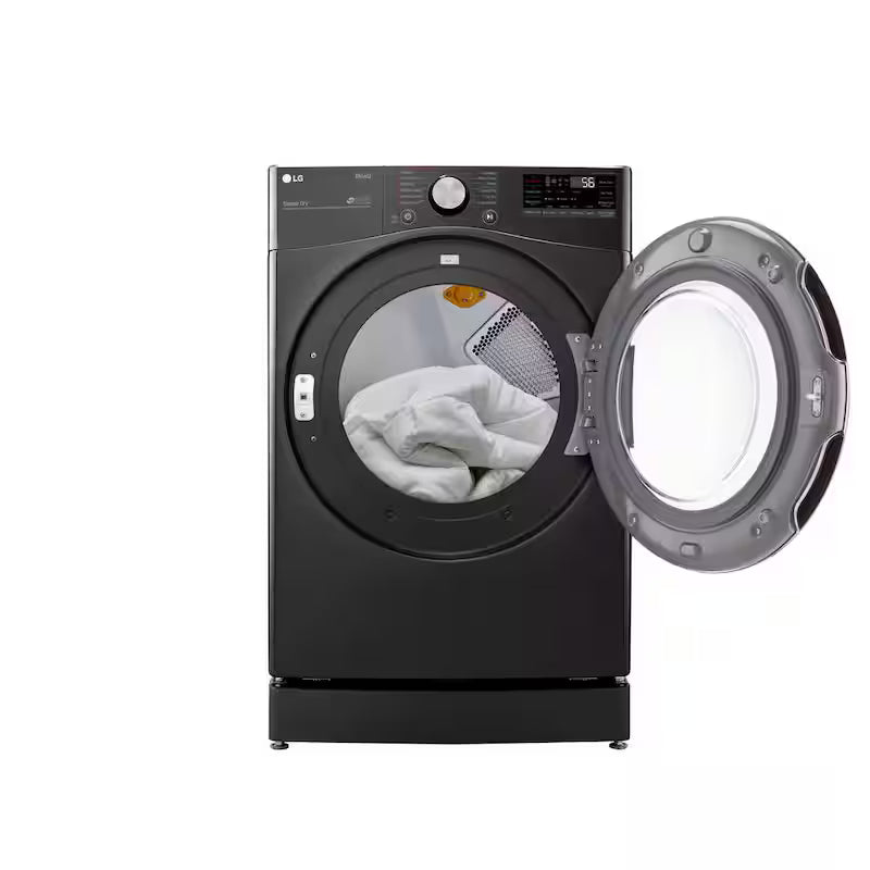 Black Steel Laundry Pedestal O626