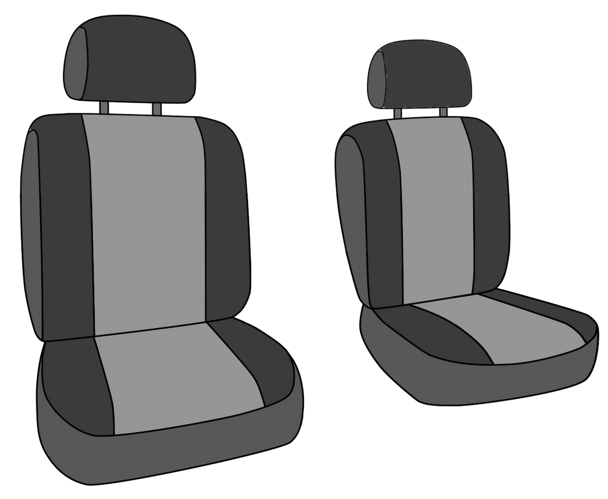 Front NeoSupreme Seat Covers Light Grey B167310