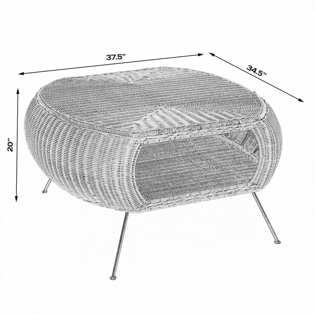 Natural Rattan Coffee Table K770512
