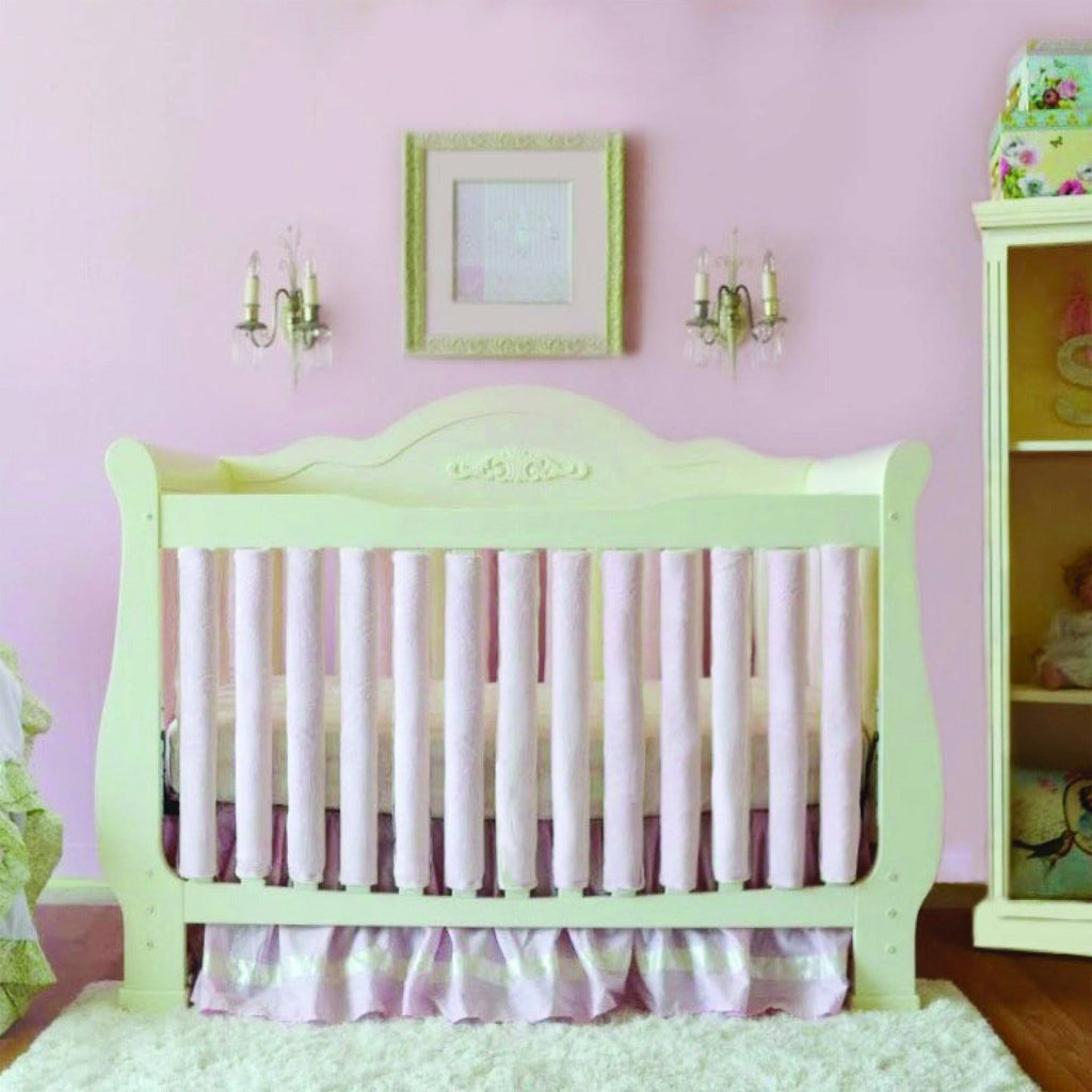 38 Pack Pink Minky Crib Liners R970377