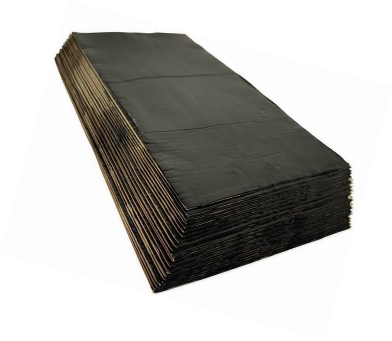 Black Floor/Dash Kit; 20 Sheets; 12 in. x 23 in. U9228