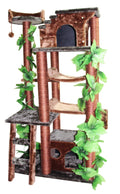 Green Brown Cat Tree Z239