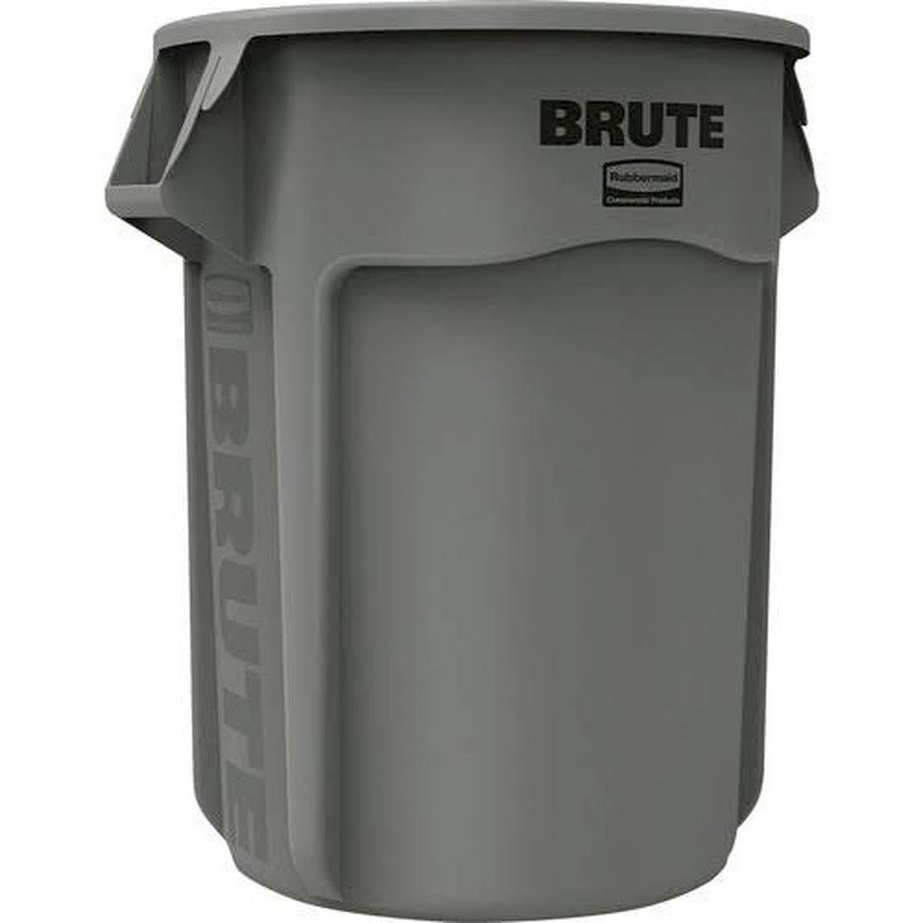 Gray 55 Gal Brute Container W5655