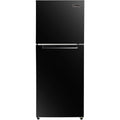 10.1-Cu. Ft. Black Refrigerator with Top-Mount Freezer U737