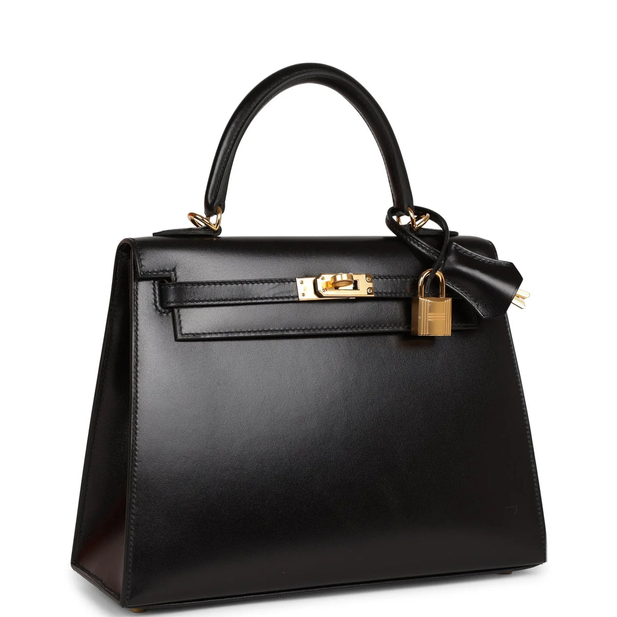 Black Leather Bag B966