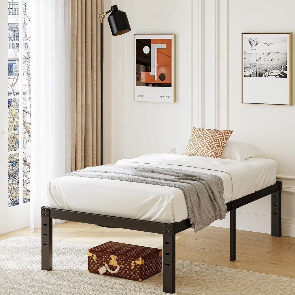 Queen Size Metal Platform Bed Frame K542785