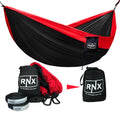 Red Portable Double Hammock Lightweight Parachute Nylon W826