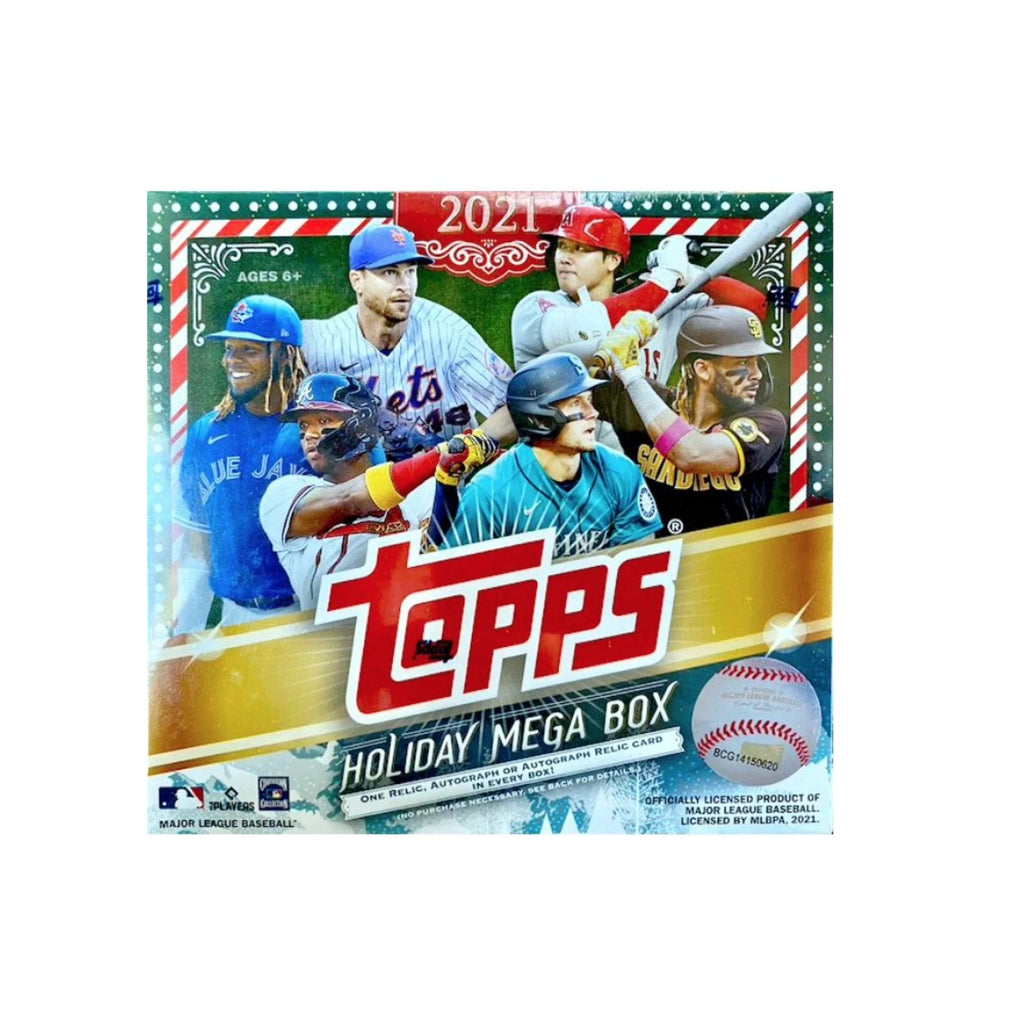 21 Topps Holiday Baseball Mega Box C291637