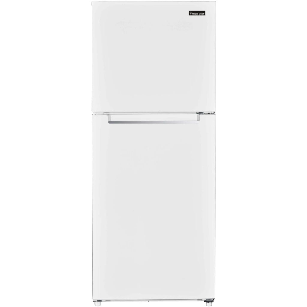 10.1-Cu. Ft. Black Refrigerator with Top-Mount Freezer U737