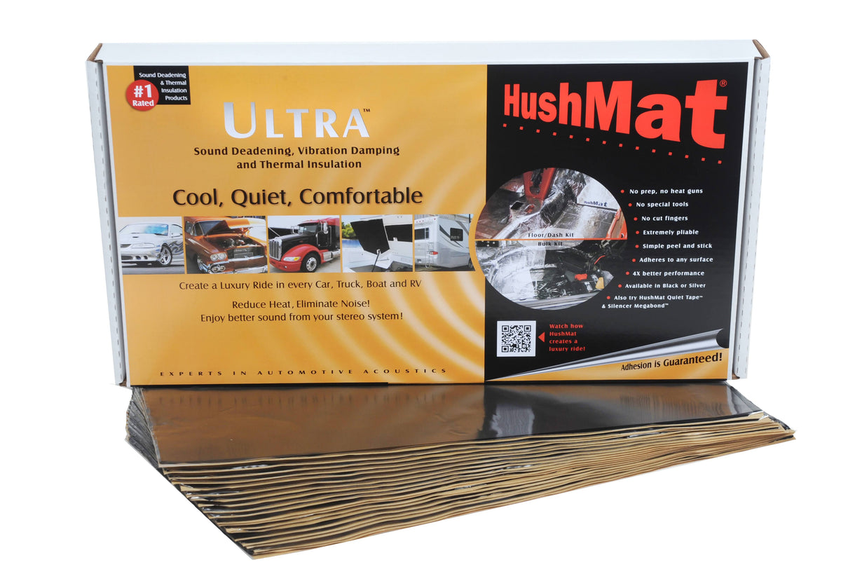 Black Floor/Dash Kit; 20 Sheets; 12 in. x 23 in. U9228