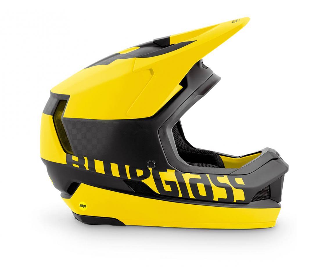 Black/Yellow Carbon Helmet M832