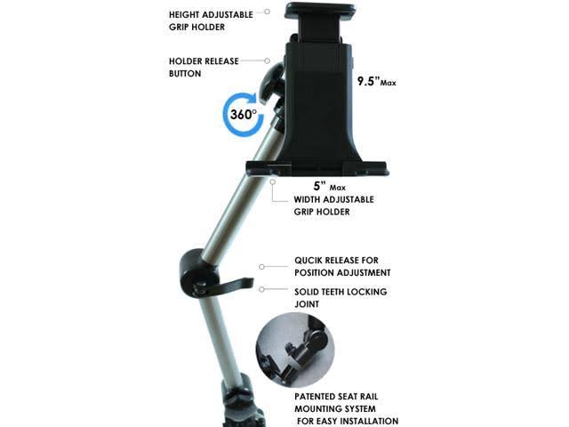 In-car Universal Tablet/Smartphone Mount J857