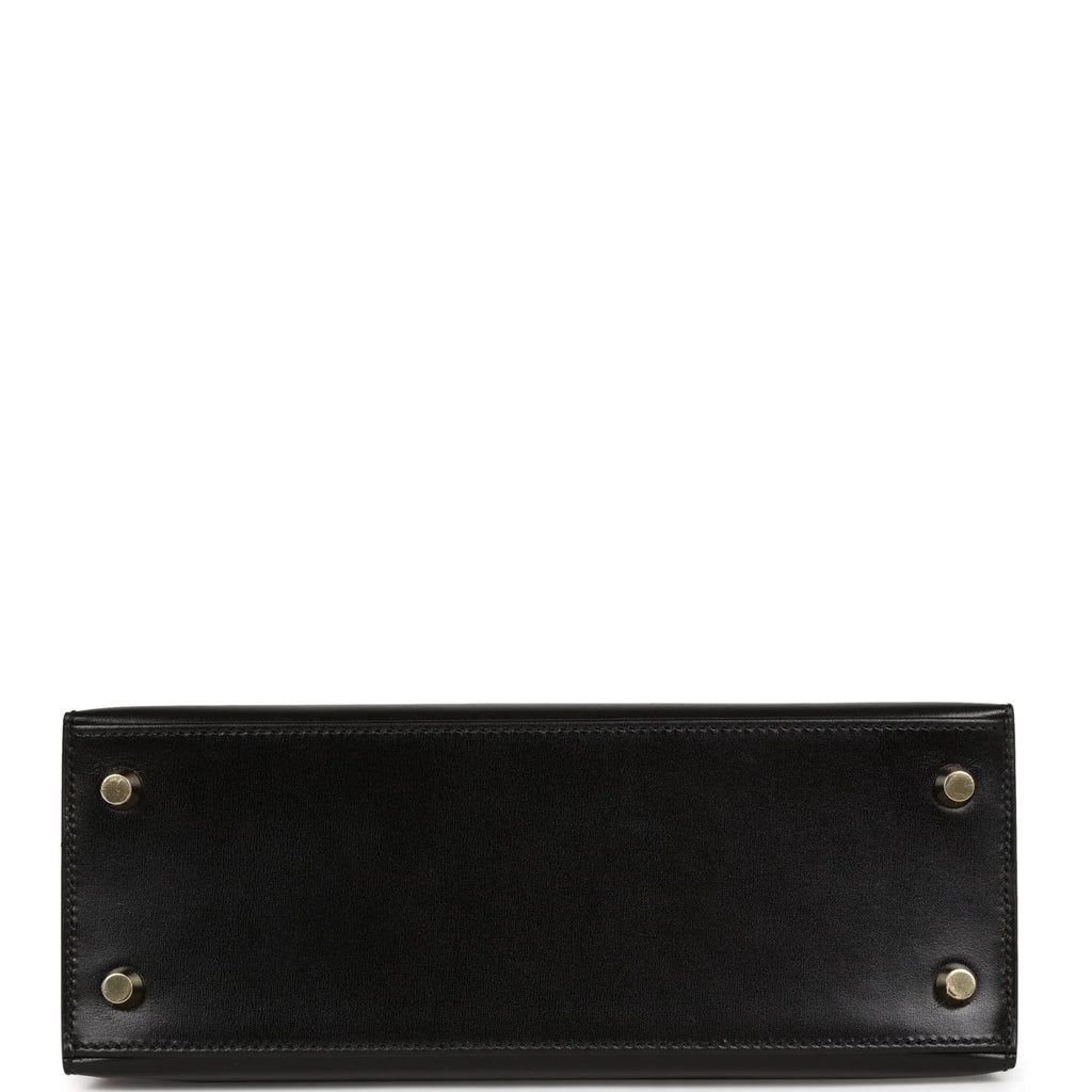 Black Leather Bag B966