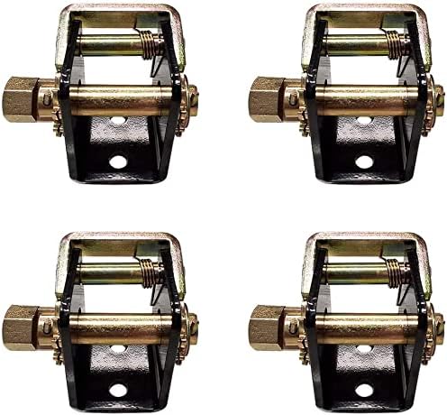 4-Pack Heavy Duty Truck Lashing Winch for 2” Webbing, Bolt-On Style L69350