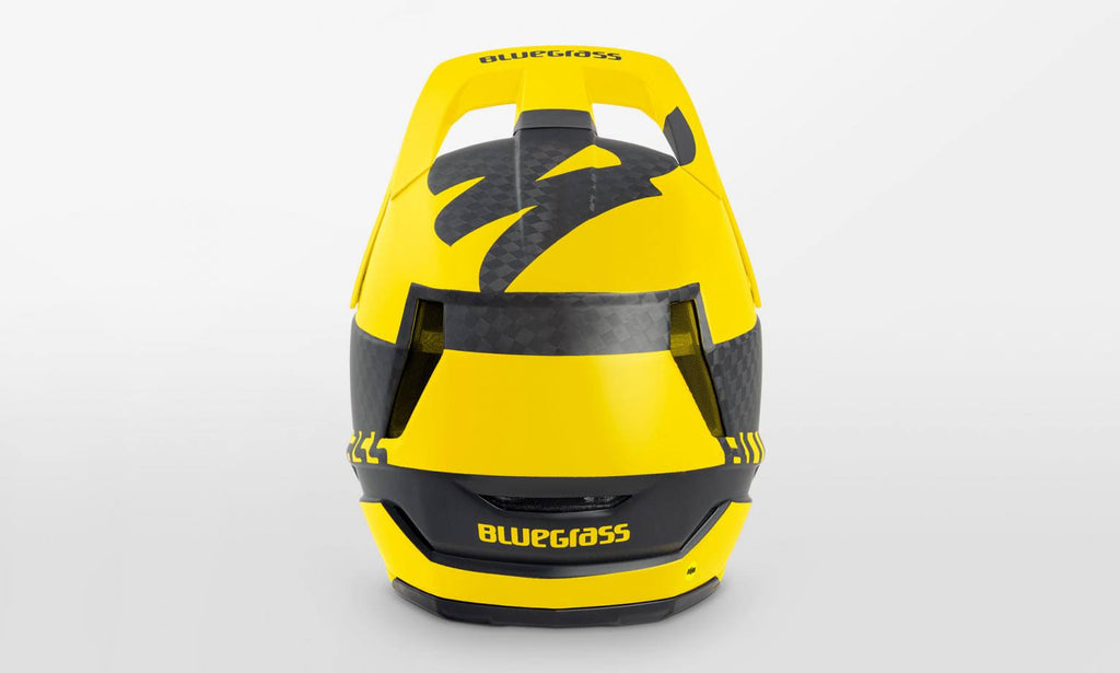 Black/Yellow Carbon Helmet M832