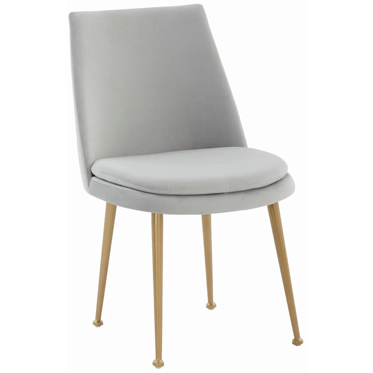 Olive Green Velvet Dining Chair I2295