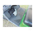 Black Rubber Golf Cart Mat F6223