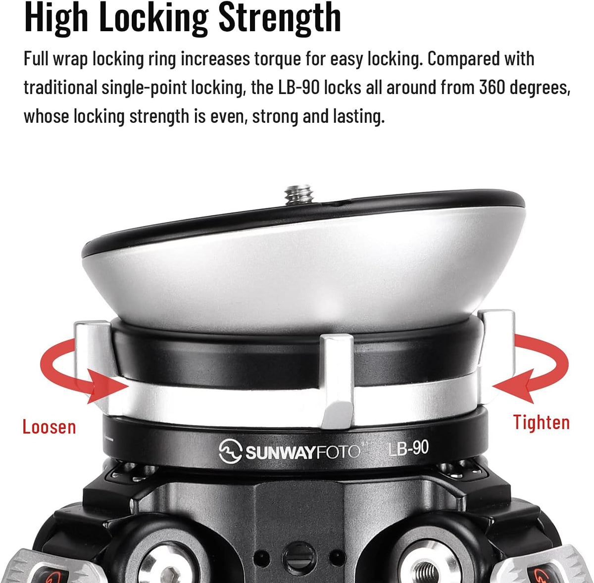 Leveling Base Tripod Head Y3646