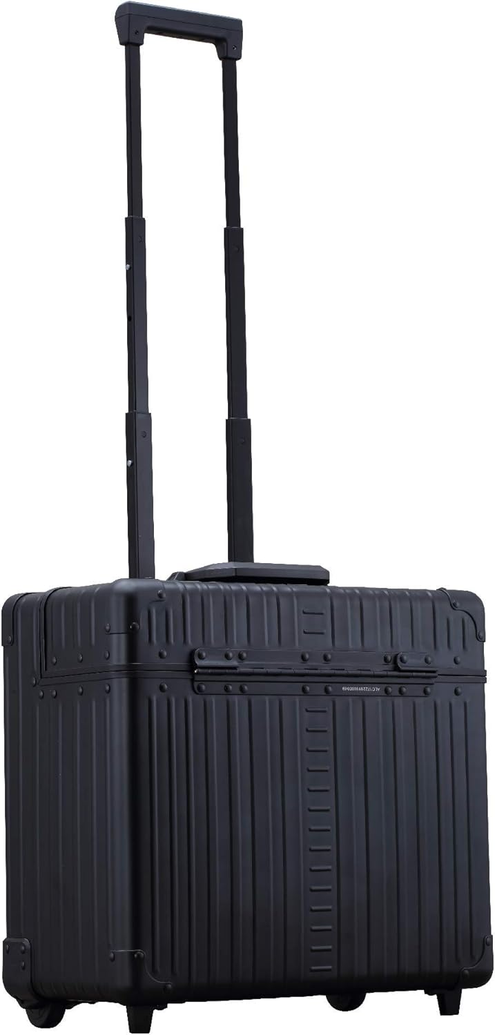 Black Two Wheels Pilot Laptop Travel Case W67580