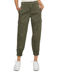 Green Women's Cargo Pants O825