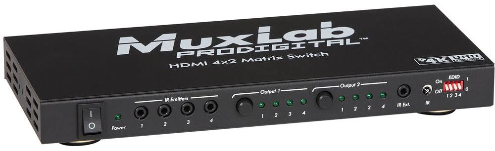4K HDMI 4x2 Matrix Switch N973