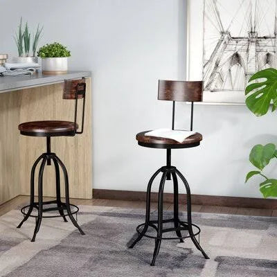 Adjustable Height Swivel Bar Stool I515516