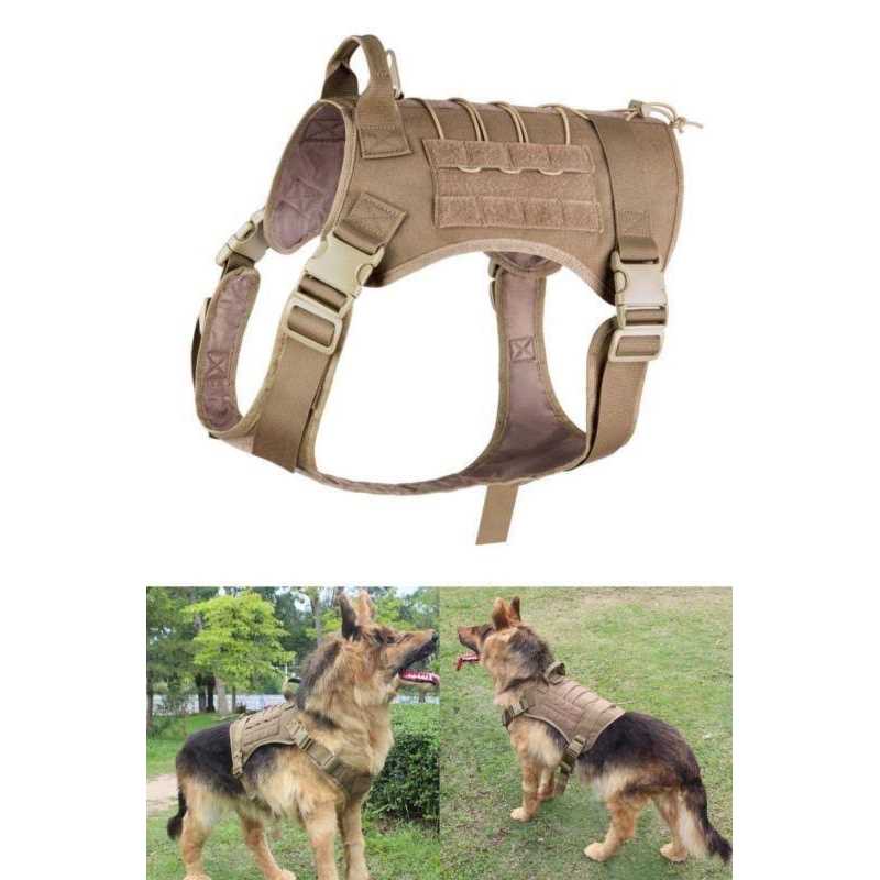 2X Metal Buckle Dog Harness with Handle F109434
