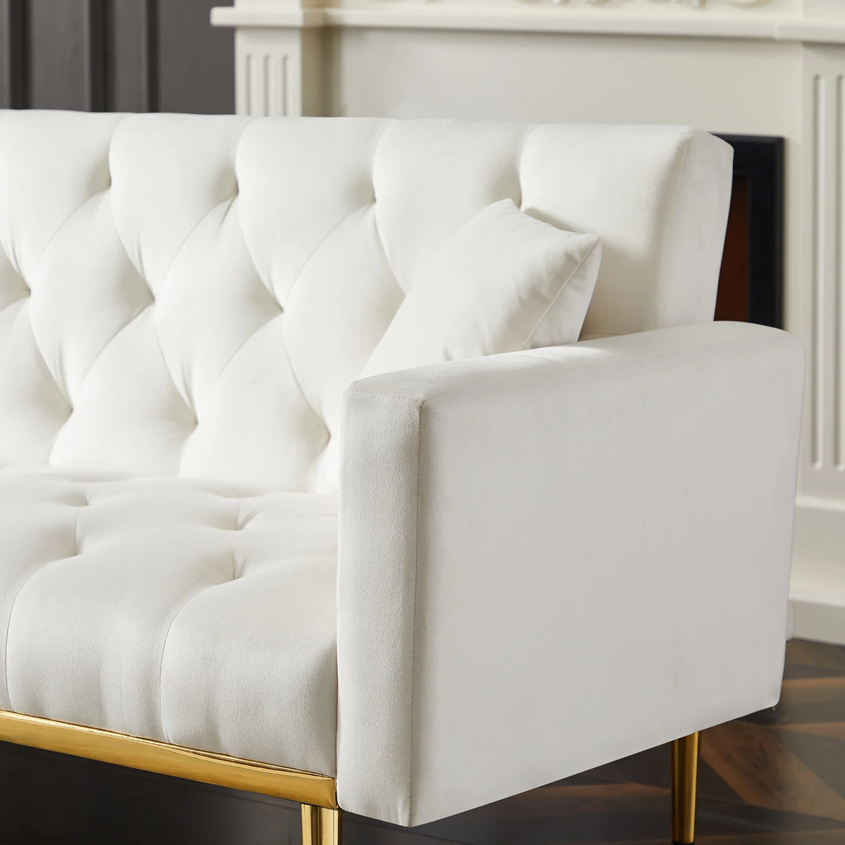 Convertible Folding Futon Sofa Bed H143