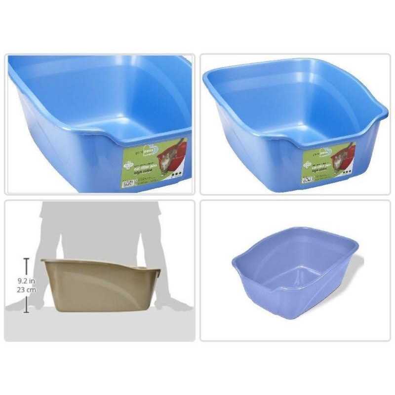 Cat Litter Pan High Sides D6430