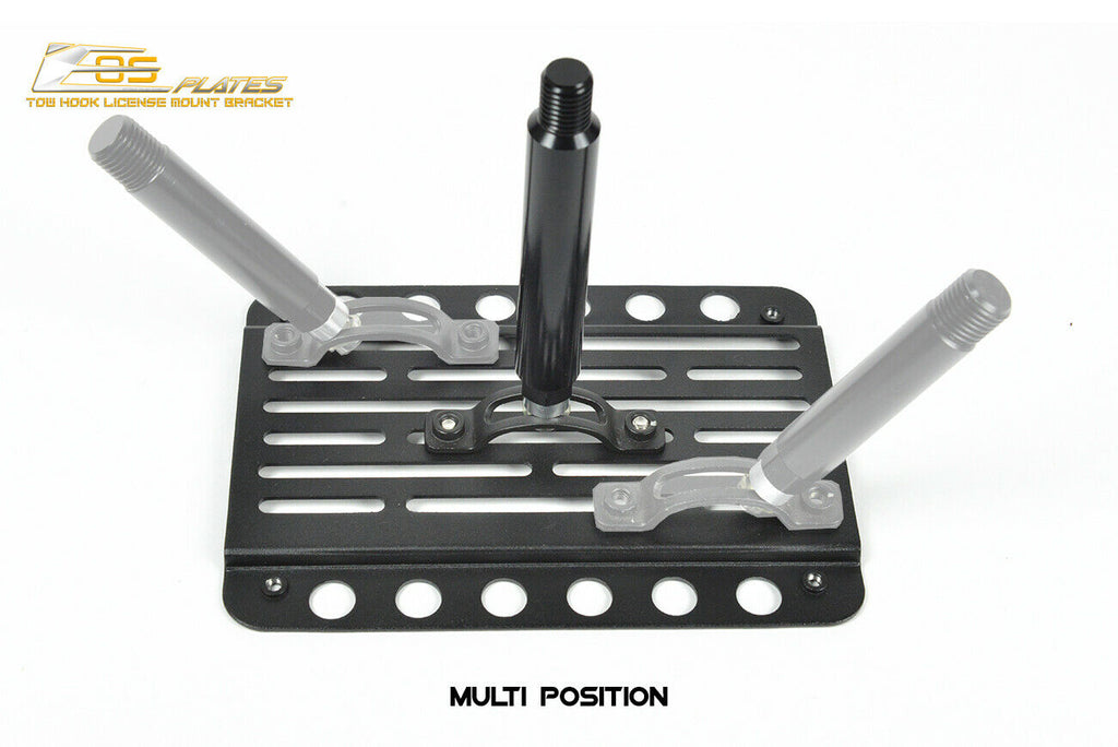 Tow Hook License Plate Relocator Mount Bracket M38976
