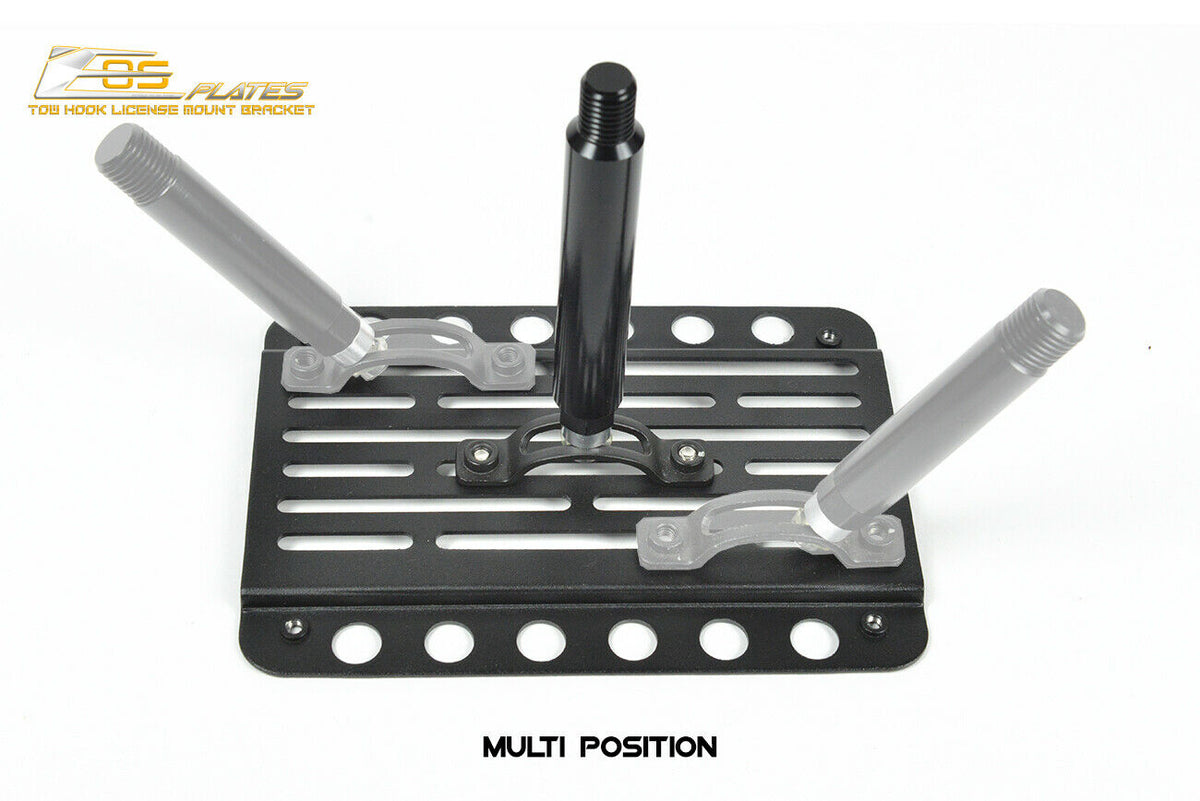 Tow Hook License Plate Relocator Mount Bracket M38976
