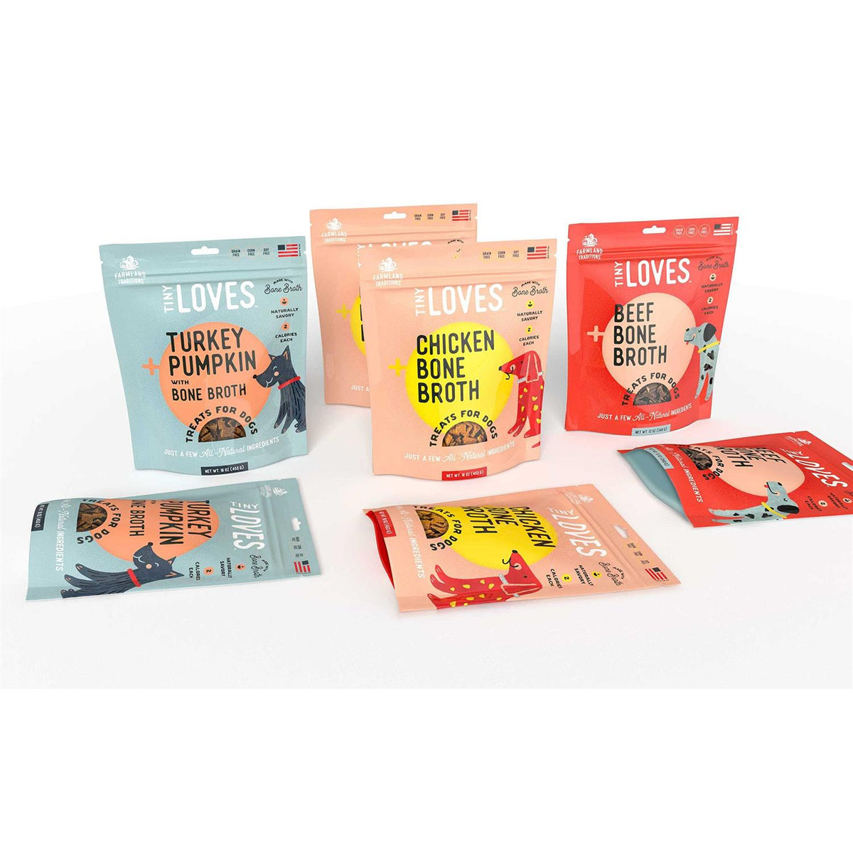 Beef with Bone Broth Flavored Jerky Dog Treats E394