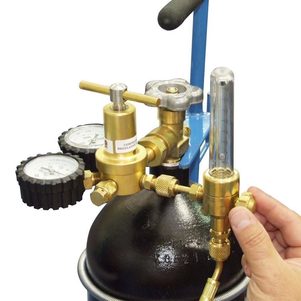 Nitrogen Flow Indicator with 1/4-Inch Female Flare Inlet X2910