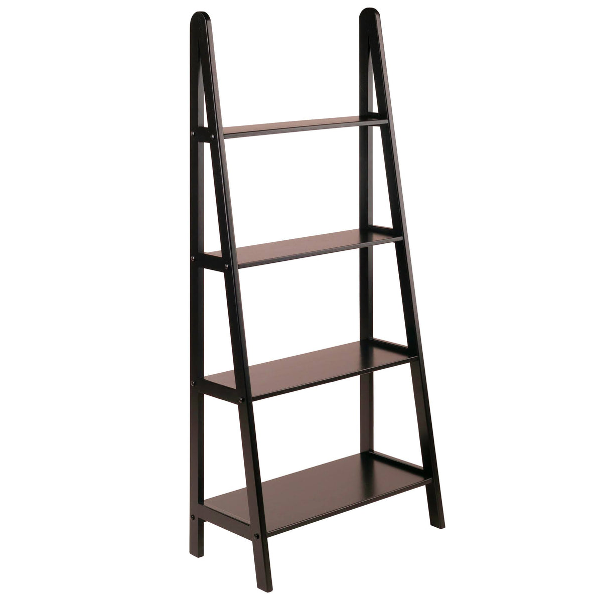 Espresso 4-Tier A-Frame Shelf W157