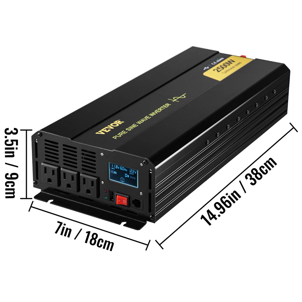 2500 W Pure Sine Wave Inverter X27531