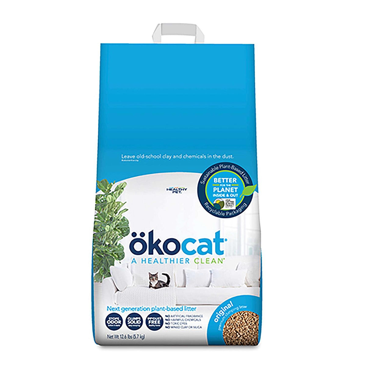 Natural Wood Clumping Cat Litter Y1867