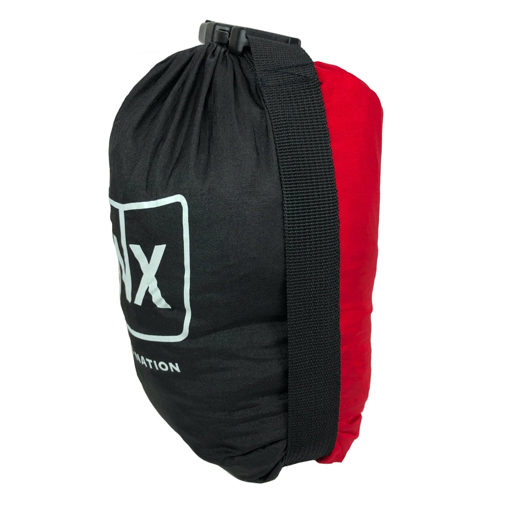 Red Portable Double Hammock Lightweight Parachute Nylon W826