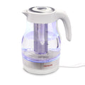 2 in 1 White Infusion Kettle with Removable Stainless Steel Tea Infuser S728093