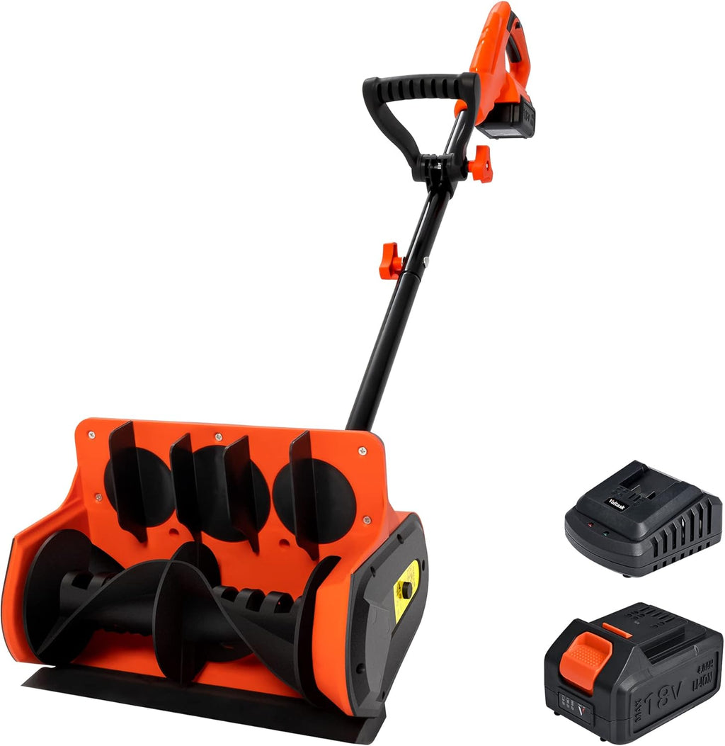 Cordless Snow Shovel with 4.0 Ah Battery & Quick Charger Q116545