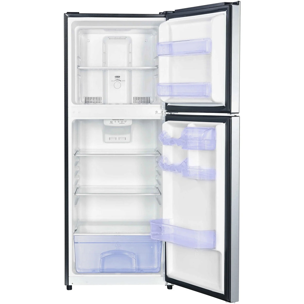 10.1-Cu. Ft. Black Refrigerator with Top-Mount Freezer U737