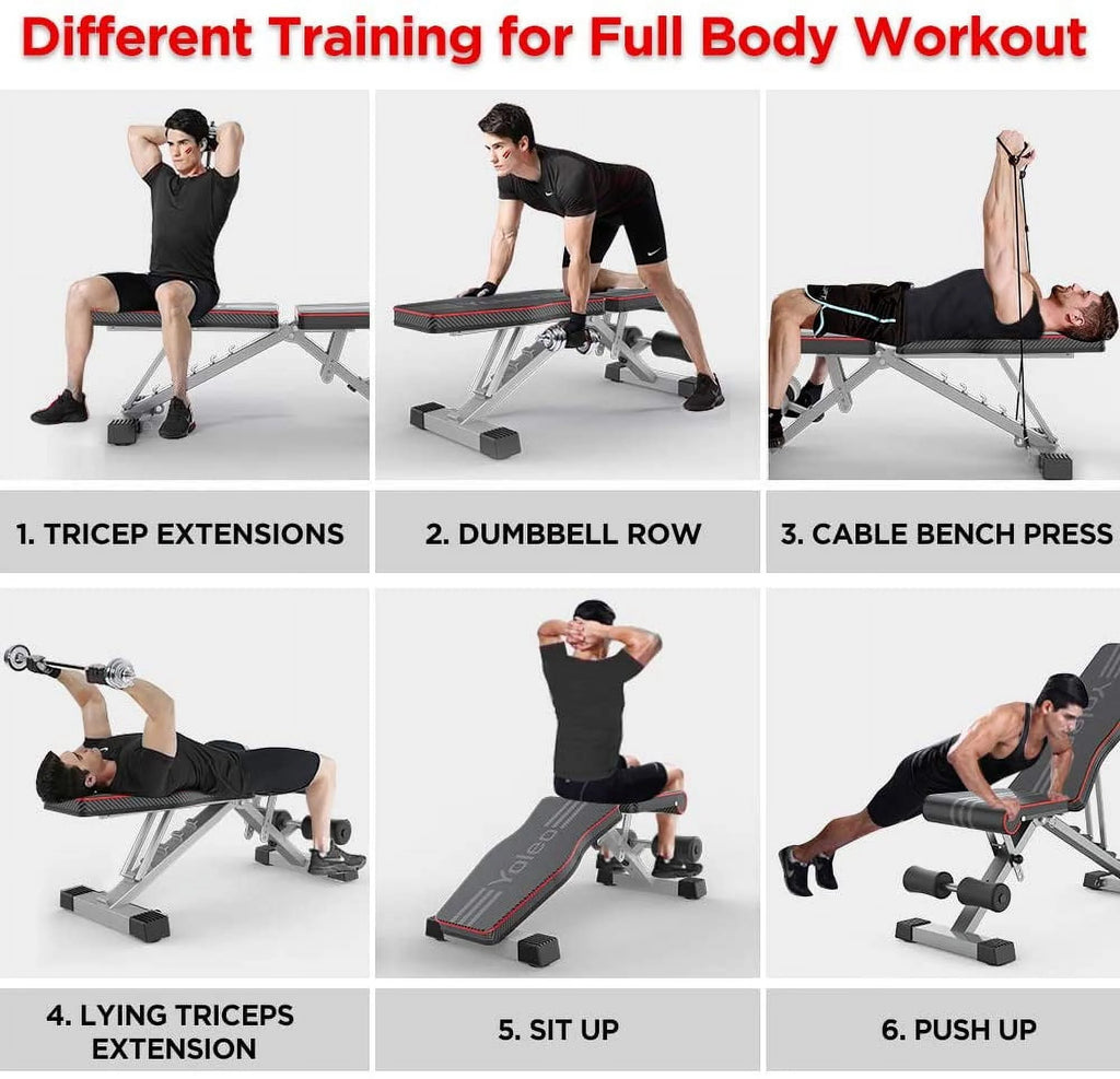 Adjustable Foldable Weight Bench S82728