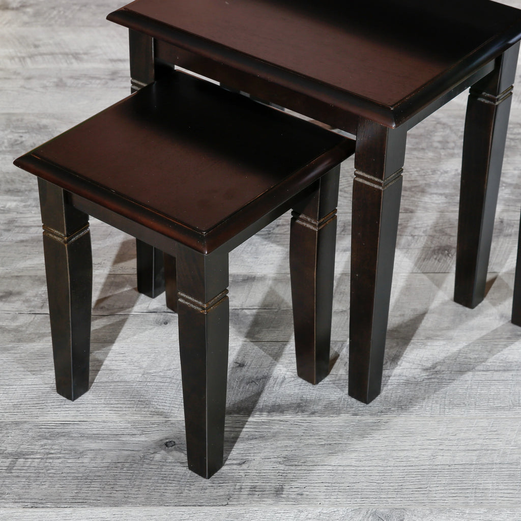 Espresso 3-Piece Nesting Table Set O361708