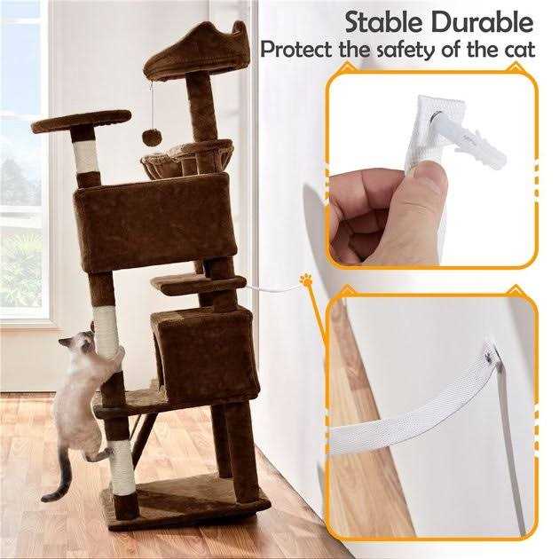 Plush Cat Tree & Condo Q197