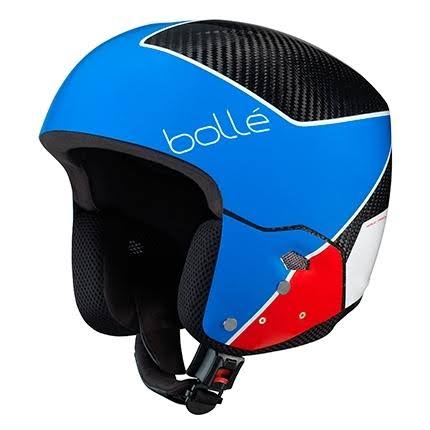 L-XL 57-60 Race Blue Shiny Snow Helmets M5243