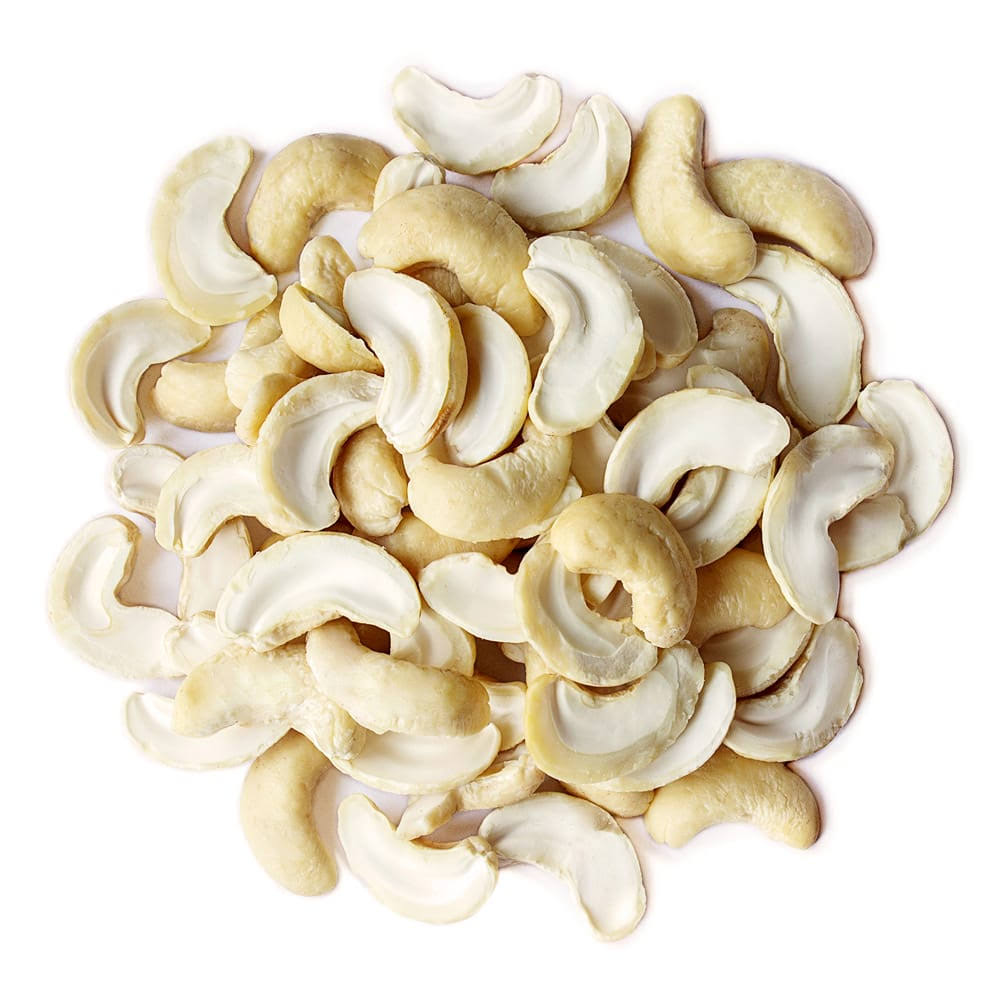 Organic Cashew Pieces, 8 Pounds, Raw, Unsalted, Unroasted, Bulk C4096