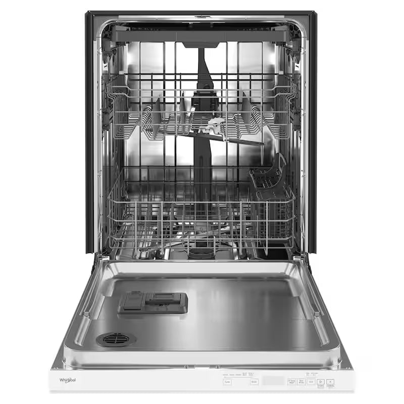 White Built-In Dishwasher with Third Level Rack O196369