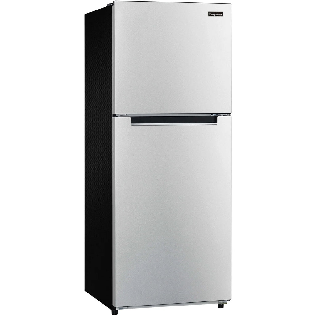 10.1-Cu. Ft. Black Refrigerator with Top-Mount Freezer U737
